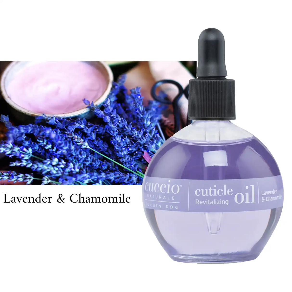 CUCCIO - LAVENDER & CHAMOMILE CUTICLE REVITALIZING OIL - 2.5 OZ