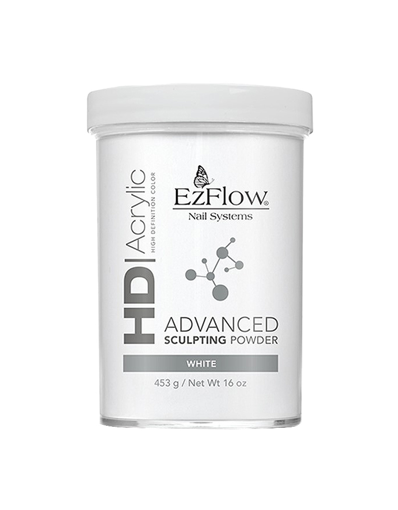 CODE EZFLOW | HD ACRYLIC POWDER - WHITE (16 OZ)