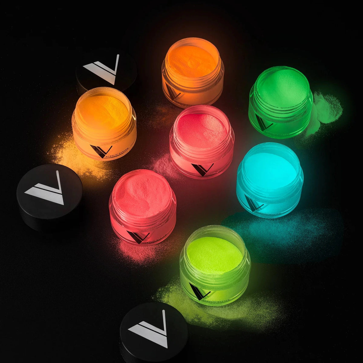 GLOW IN THE DARK | SPECIAL EFFECT GELS – Lucky Nail Supply
