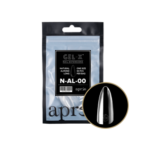 Tips Bag Refill - Apres Gel-X - Natural Almond Long (50PCS) - #00