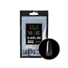 Tips Refill Bags - Apres Gel-X - Sculpted Almond X-Long (30pcs) - #00