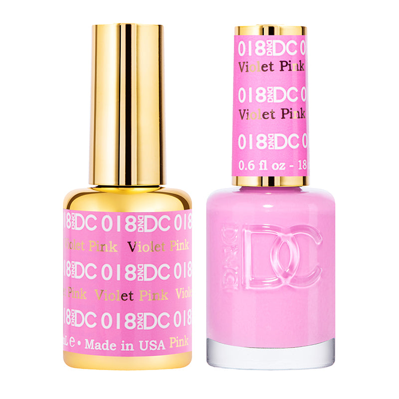 DND | DC 018 VIOLET PINK – Lucky Nail Supply