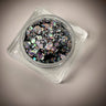 NAIL ART DESIGN | GLITTER SQUARE JAR