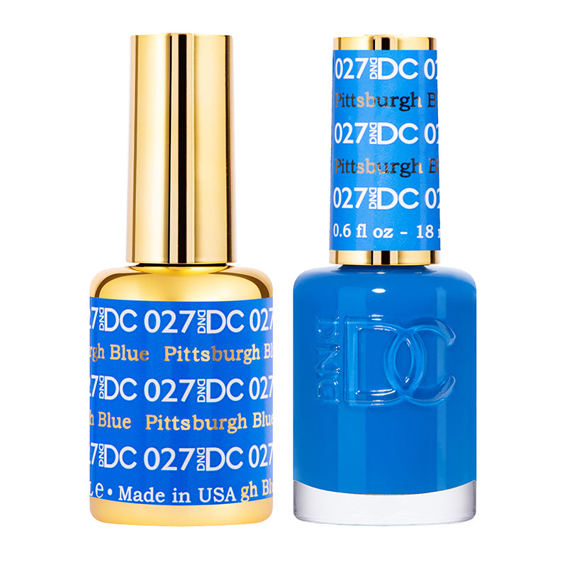 DND | DC 027 PITTSBURGH BLUE – Lucky Nail Supply