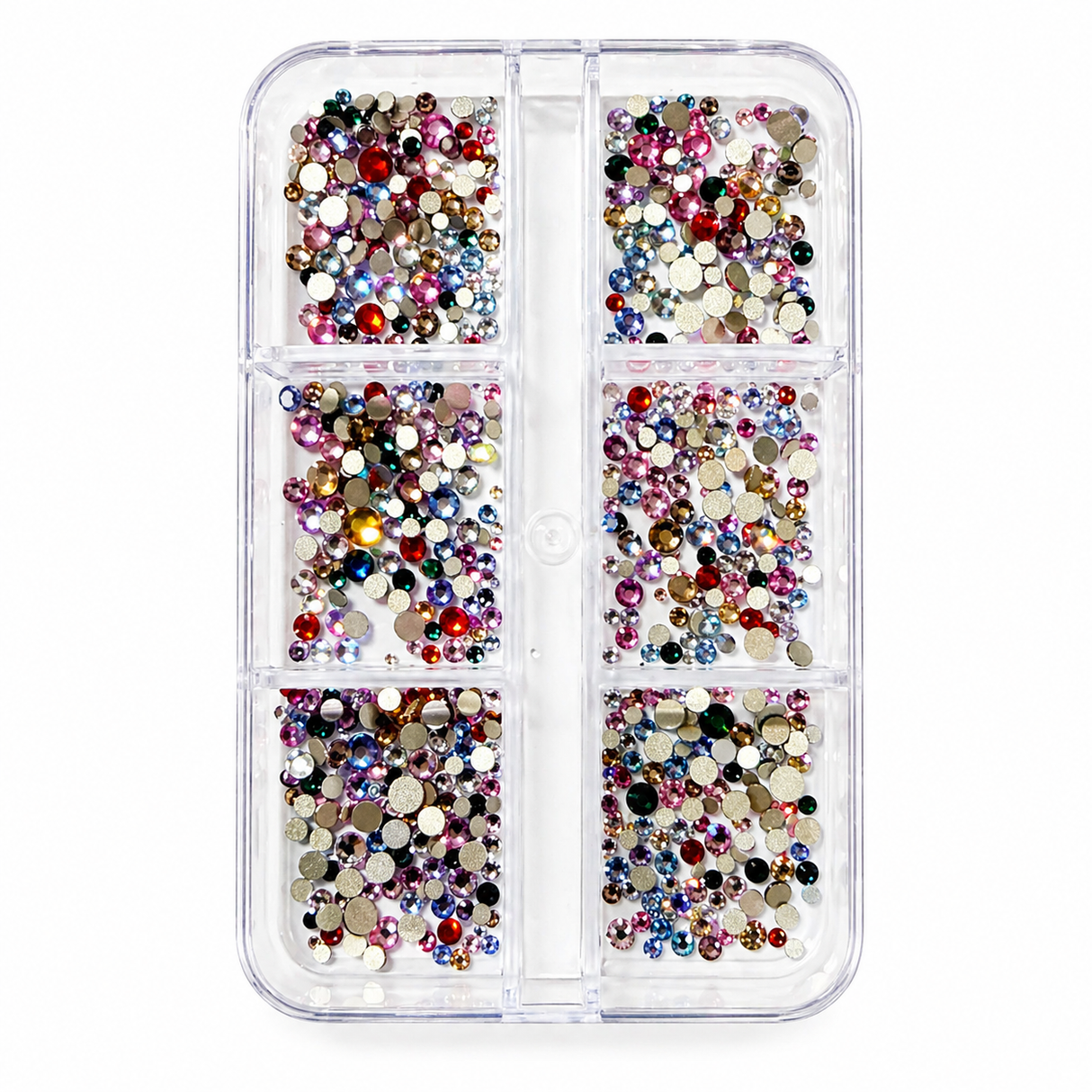 RHINESTONE | BOX OF 6 GRID (FLAT BACK)