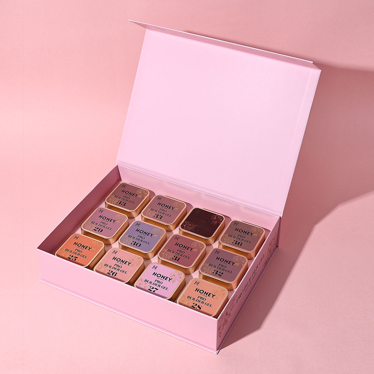 HONEY NAIL SECRET | PRO BUILDER GEL COLLECTION 3 - HEMA & TPO FREE