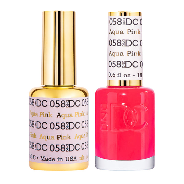 DND | DC 058 AQUA PINK – Lucky Nail Supply