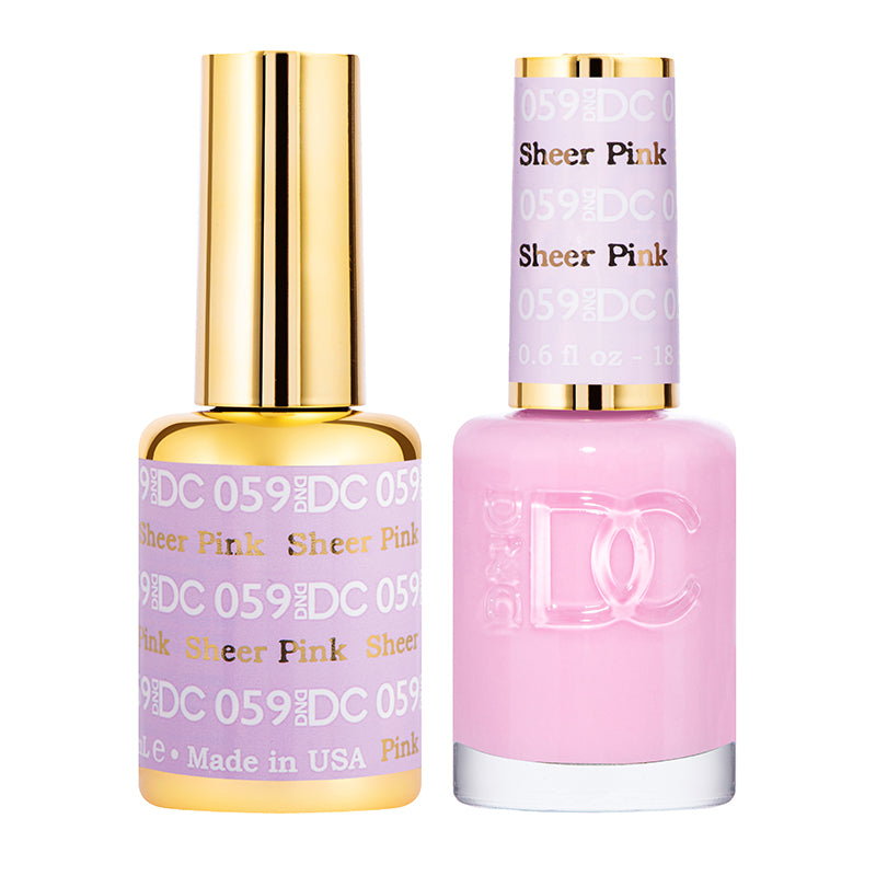 DND | DC 059 SHEER PINK