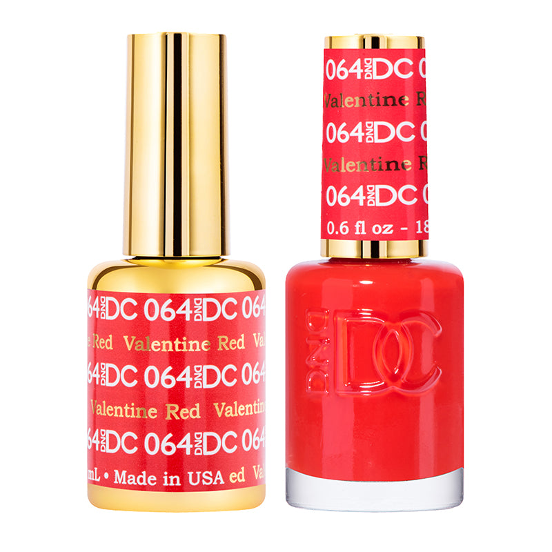 DND | DC 064 VALENTINE RED – Lucky Nail Supply