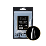 TIPS REFILL BAGS | APRES GEL-X | SCULPTED STILETTO LONG (50pcs)