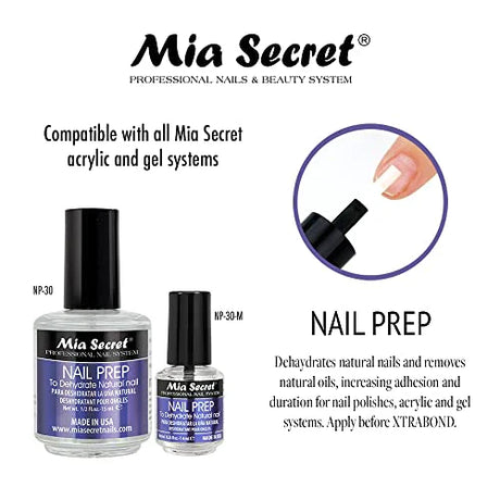 MIA SECRET | NAIL PREP PH BALANCE (0.5 OZ)
