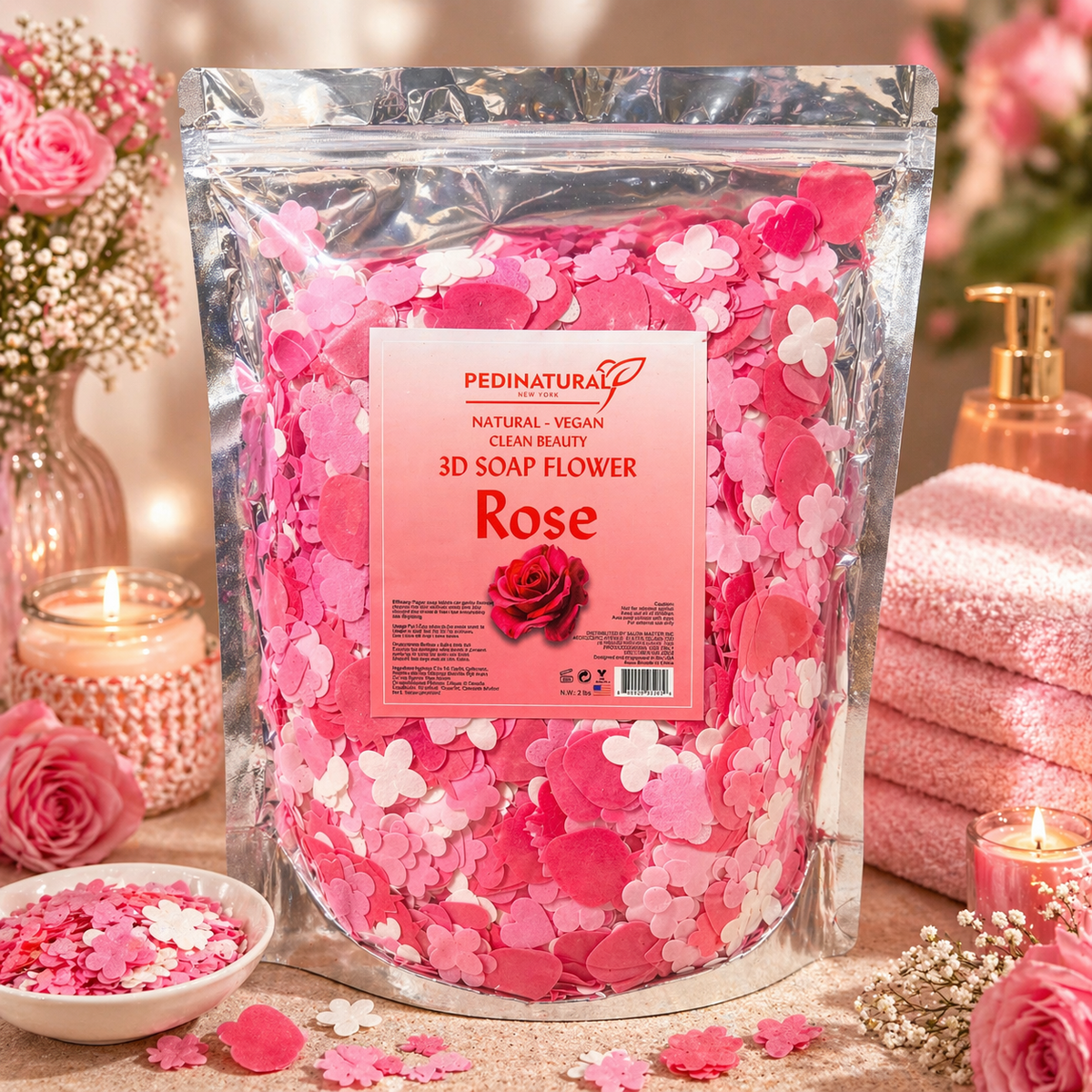PEDINATURAL 3D SOAP FLOWER - 2LBS