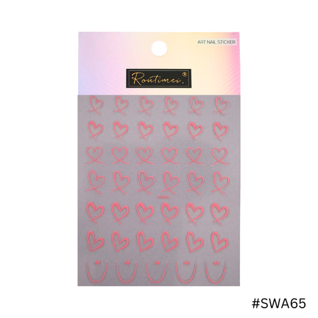 NAIL ART STICKERS | VALENTINE