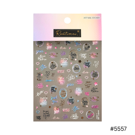 NAIL ART STICKERS | VALENTINE