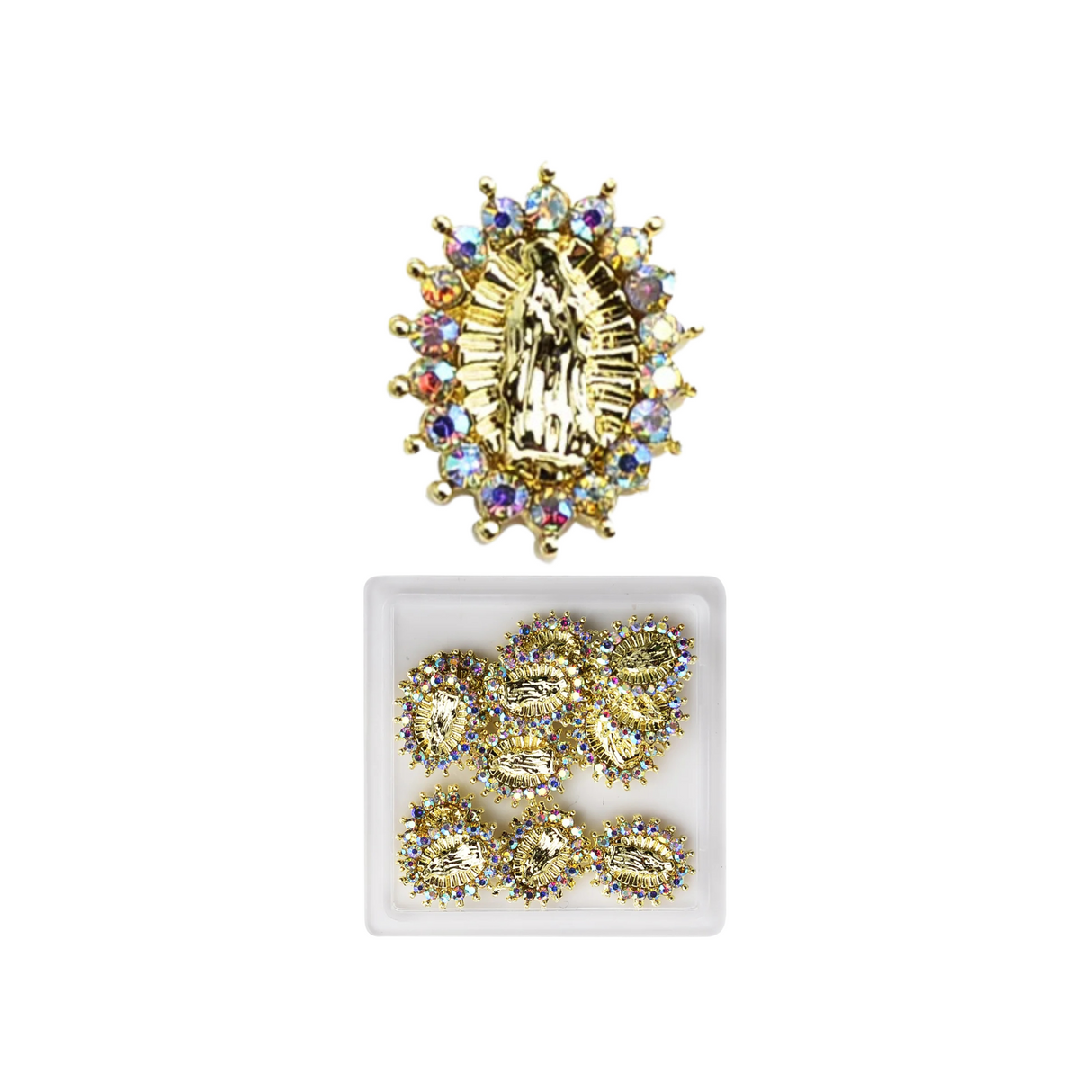 NAIL CHARM | VIRGIN MARY | PACK OF 12