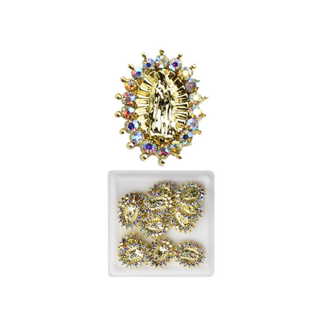 NAIL CHARM | VIRGIN MARY | PACK OF 12