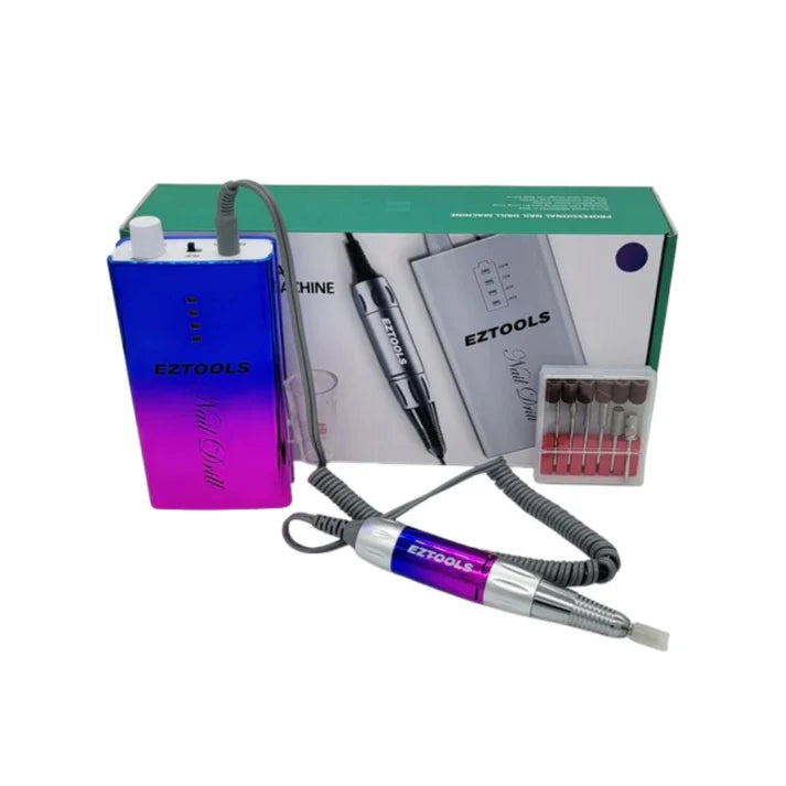 EZTOOLS NAIL DRILL GRADIENT BLUE- 30,000 rpm