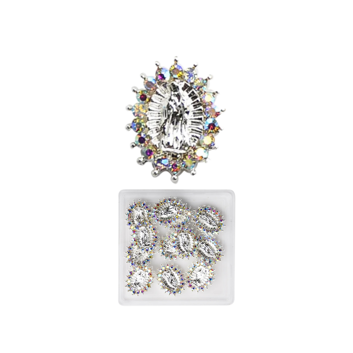 NAIL CHARM | VIRGIN MARY | PACK OF 12