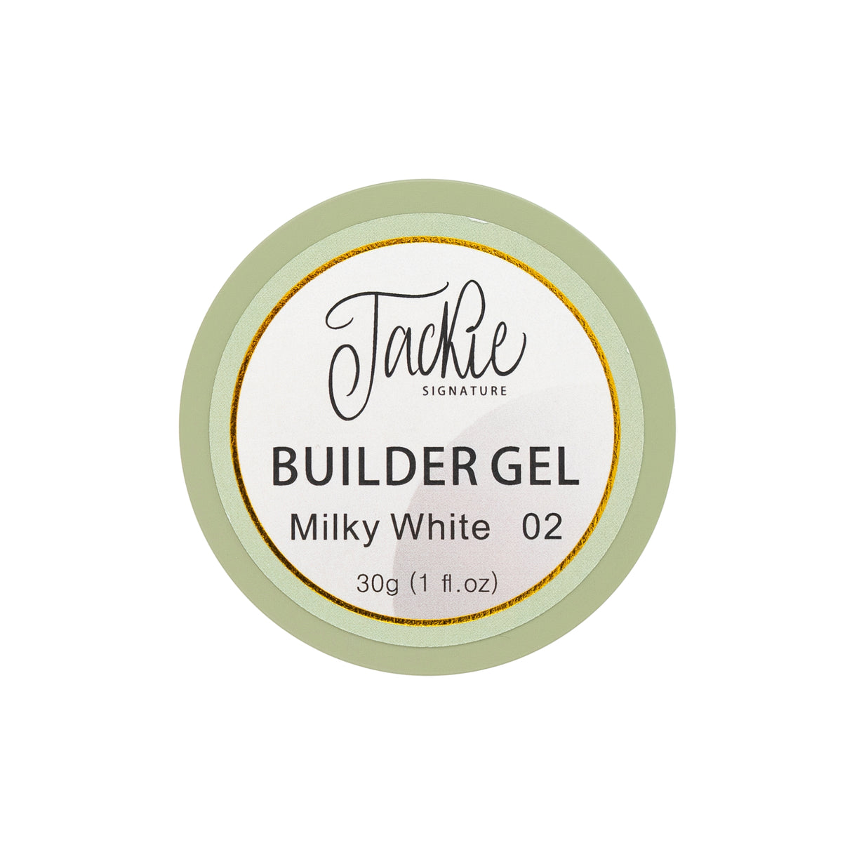 JACKIE SIGNATURE | BUILDER GEL JAR 30g #02 MILKY WHITE