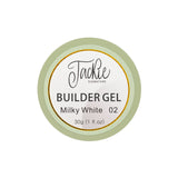 JACKIE SIGNATURE | BUILDER GEL JAR 30g #02 MILKY WHITE