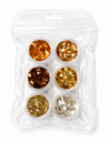 NAIL GLITTER | GLITTER SEQUIN - 6 JARS