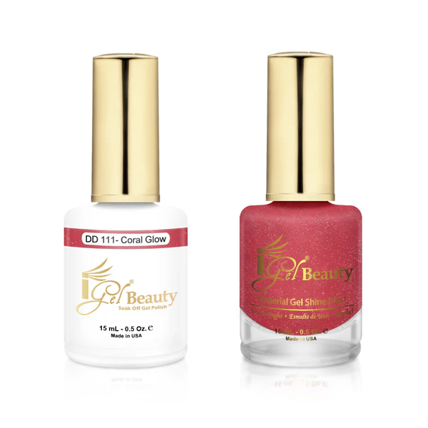 IGEL BEAUTY | GEL & LACQUER | DD111 CORAL GLOW