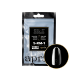 TIPS REFILL BAGS | APRES GEL-X | SCULPTED ROUND MEDIUM (50pcs)