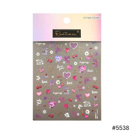 NAIL ART STICKERS | VALENTINE