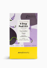AVRY 4 STEP PEDI KIT - LAVENDER SAGE