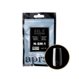 TIPS REFILL BAGS | APRES GEL-X | NATURAL SQUARE MEDIUM (50pcs)