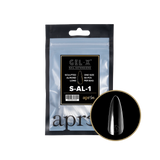 TIPS REFILL BAGS | APRES GEL-X | SCULPTED ALMOND LONG(50pcs)