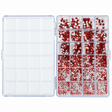 GLASS RHINESTONE | BOX OF 6 SIZE