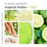 BCL 4 STEP PEDICURE CITRUS MOJITO CBD