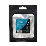JACKIE SIGNATURE | SOFT GEL TIPS REFILL BAGS - SQUARE MEDIUM (50pcs)