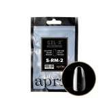 TIPS REFILL BAGS | APRES GEL-X | SCULPTED ROUND MEDIUM (50pcs)