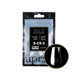 TIPS REFILL BAGS | APRES GEL-X | SCULPTED COFFIN SHORT (50pcs)