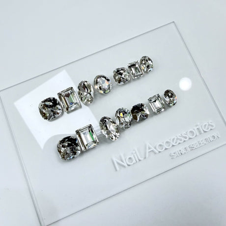 RHINESTONE | JUMBO SIZE - 14 PCS