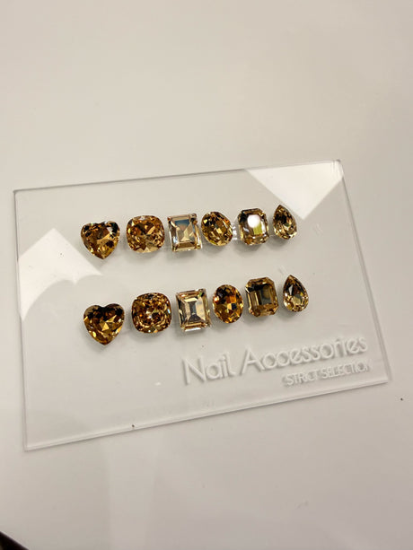 RHINESTONE | JUMBO SIZE - 14 PCS