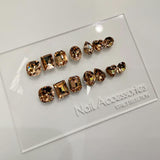 RHINESTONE | JUMBO SIZE - 14 PCS