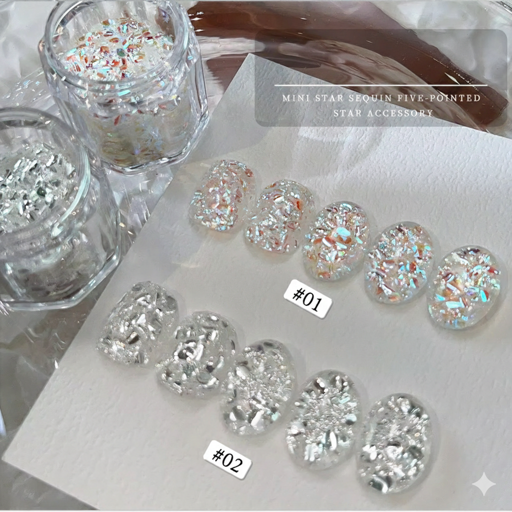 NAIL ART DESIGN | GLITTER SPARKLES SEQUINS