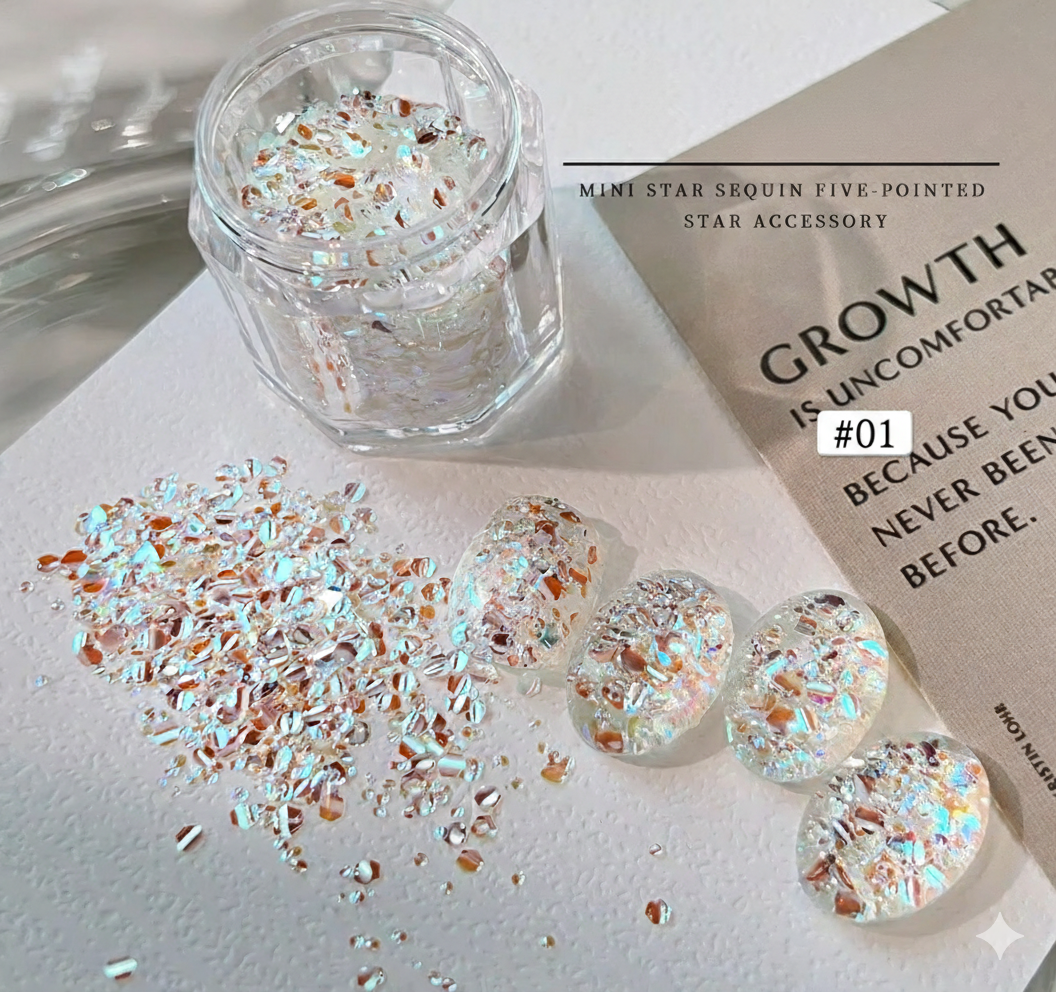 NAIL ART DESIGN | GLITTER SPARKLES SEQUINS