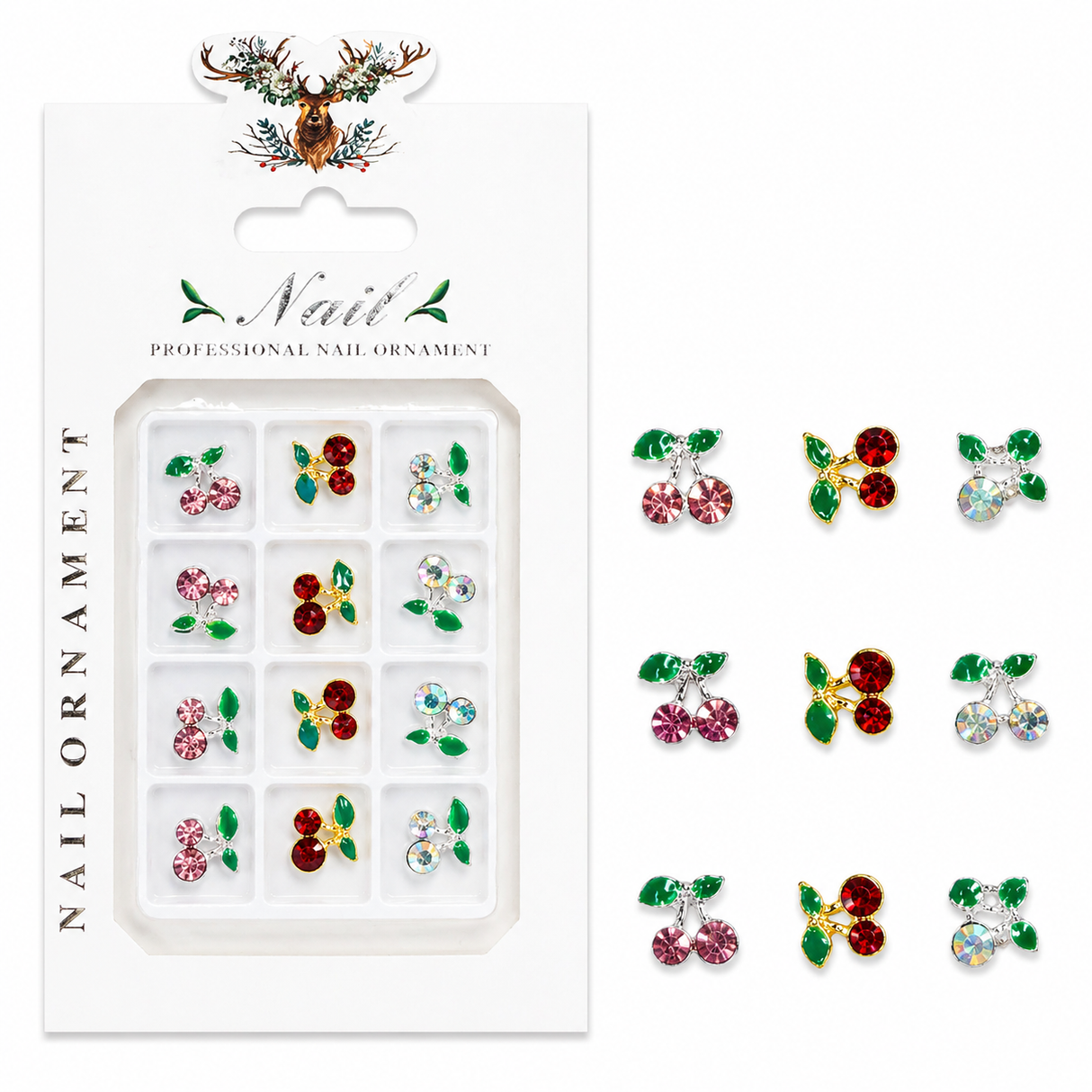 NAIL CHARM | CHERRY DIAMOND