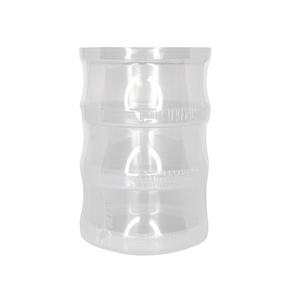 Plastic Stackable Jars 3-TIER