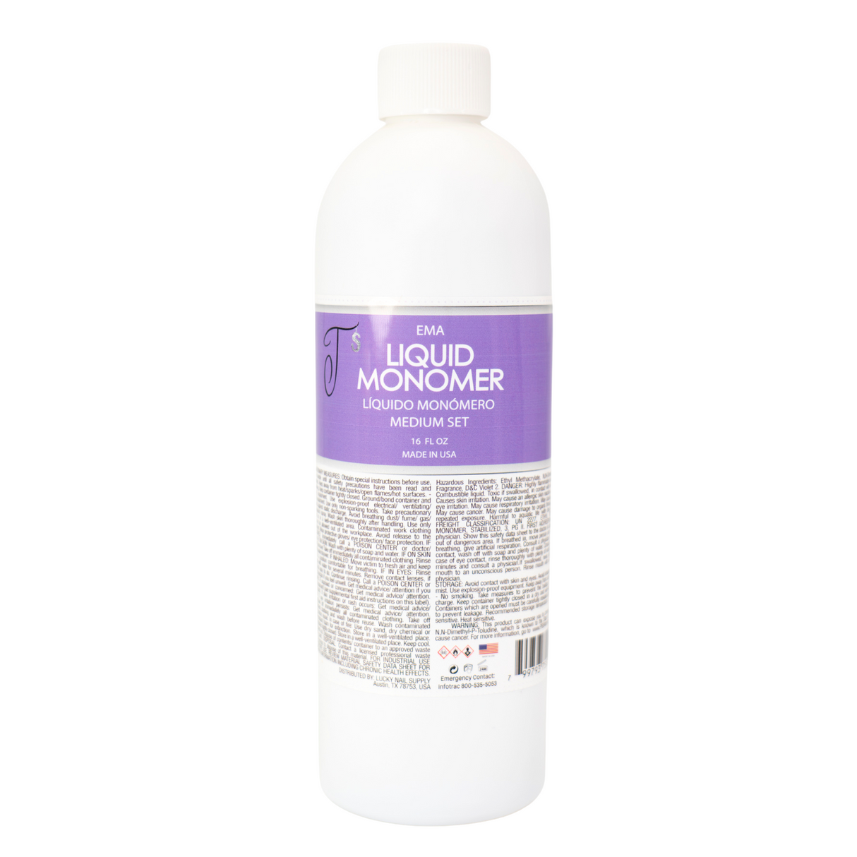 JACKIE SIGNATURE | EMA LIQUID MONOMER - MEDIUM SET (16oz)