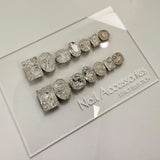 RHINESTONE | JUMBO SIZE - 14 PCS