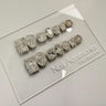RHINESTONE | JUMBO SIZE - 14 PCS