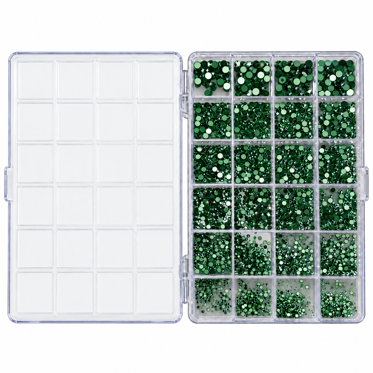 GLASS RHINESTONE | BOX OF 6 SIZE
