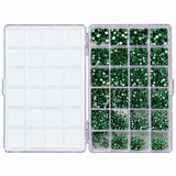 GLASS RHINESTONE | BOX OF 6 SIZE