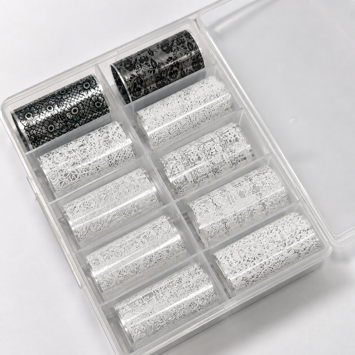 FOIL BOX | LACE NAIL TRANSFER FOIL