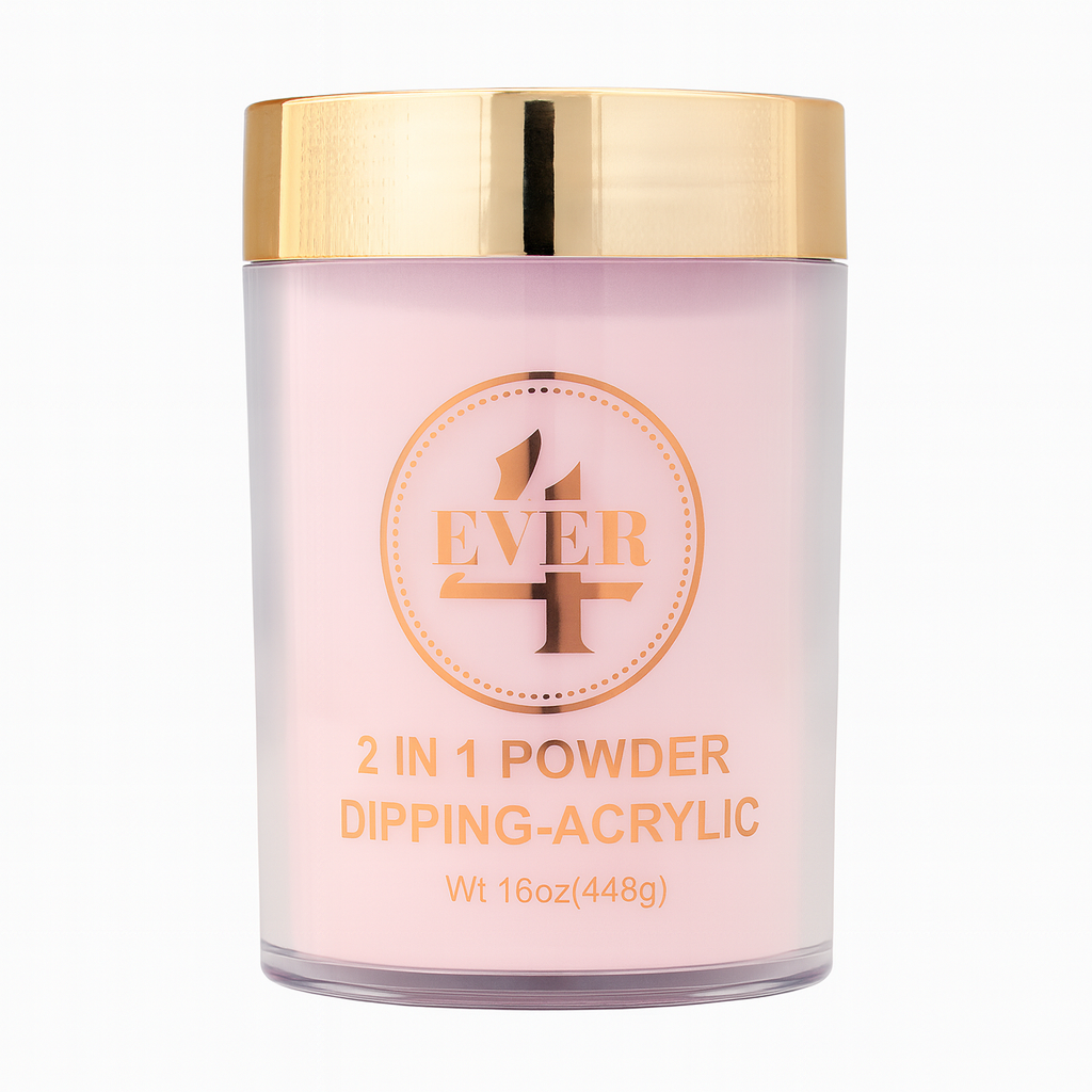 4EVER | ACRYLIC & DIP - MEDIUM PINK (16oz) - view 1